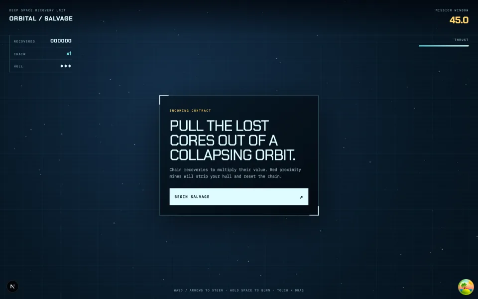 Preview of Orbital Salvage